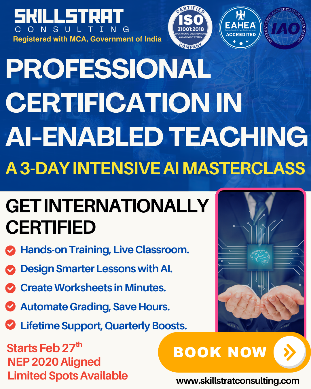 Professional Certification in AI-Enabled Teaching & Learning