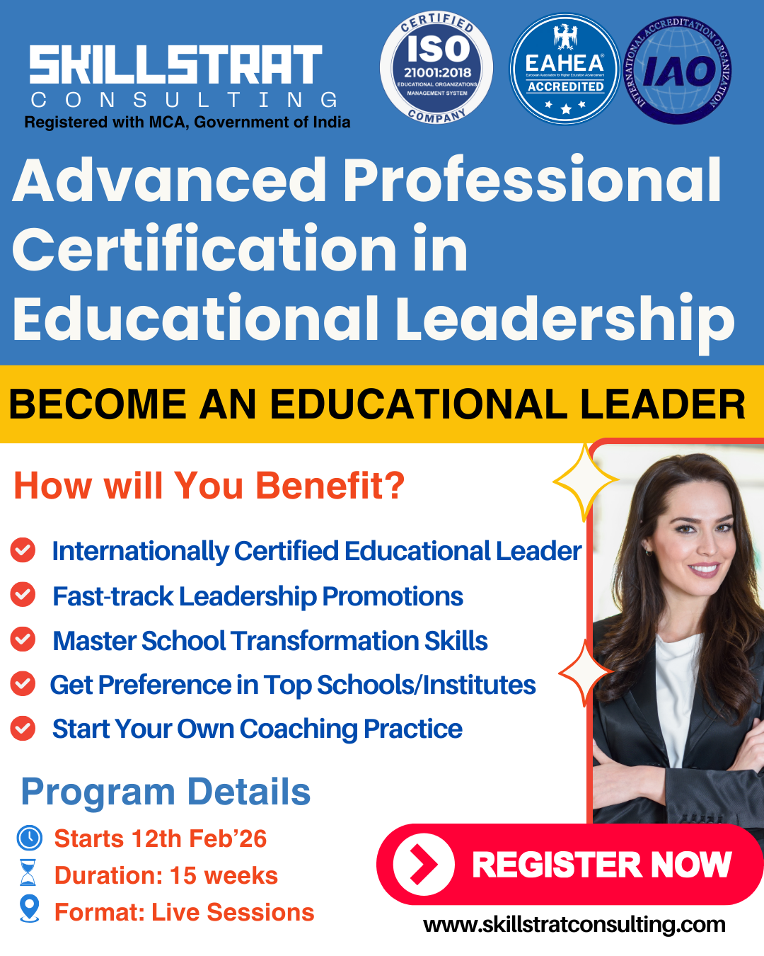 Advanced Professional Certification in Educational Leadership | EduLead™