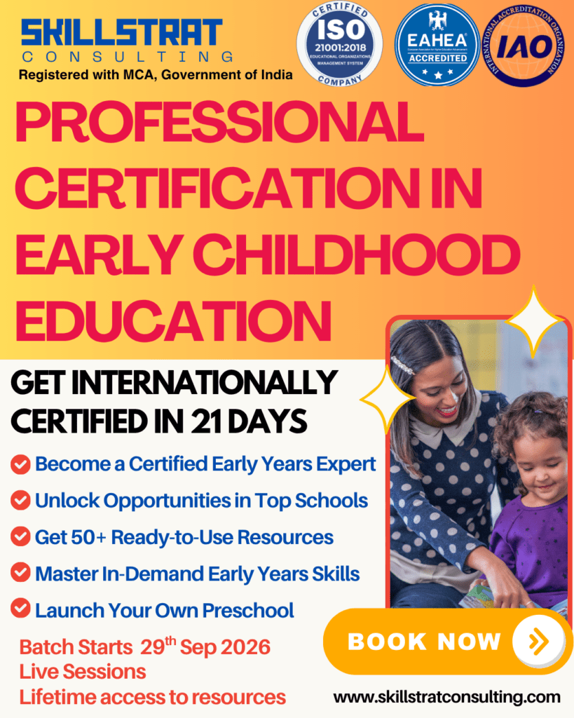 Professional Certification in Early Childhood Education