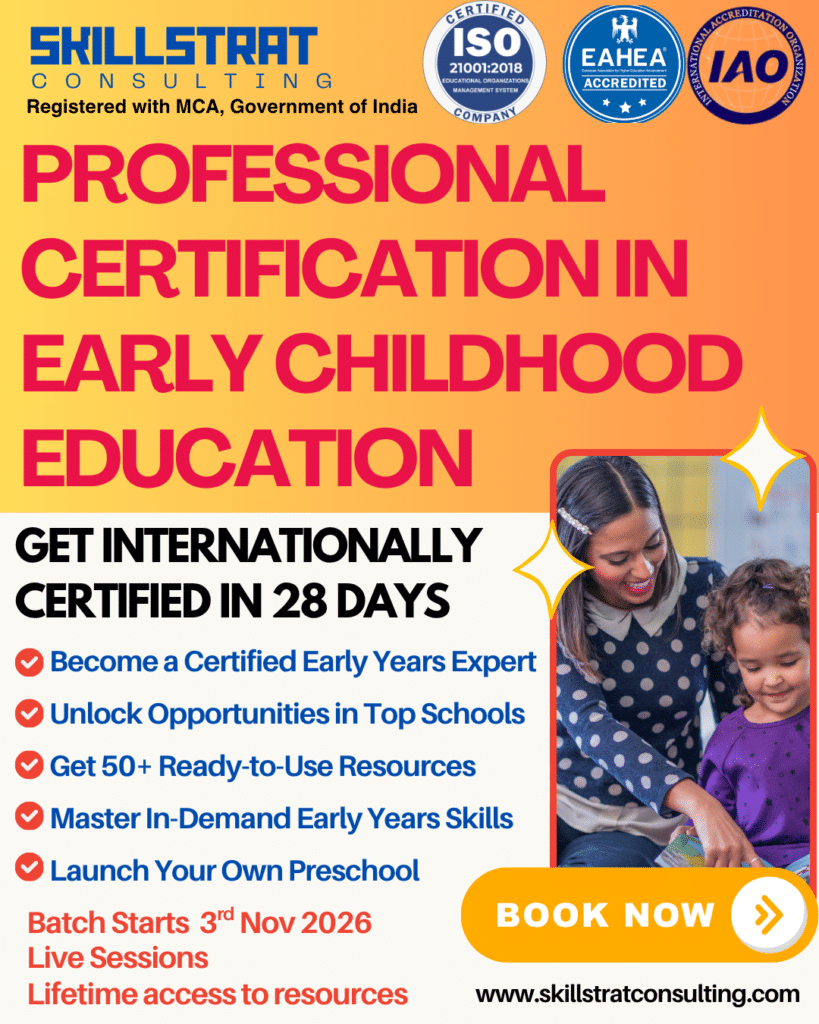 Professional Certification in Early Childhood Education