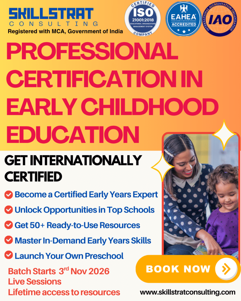 Professional Certification in Early Childhood Education